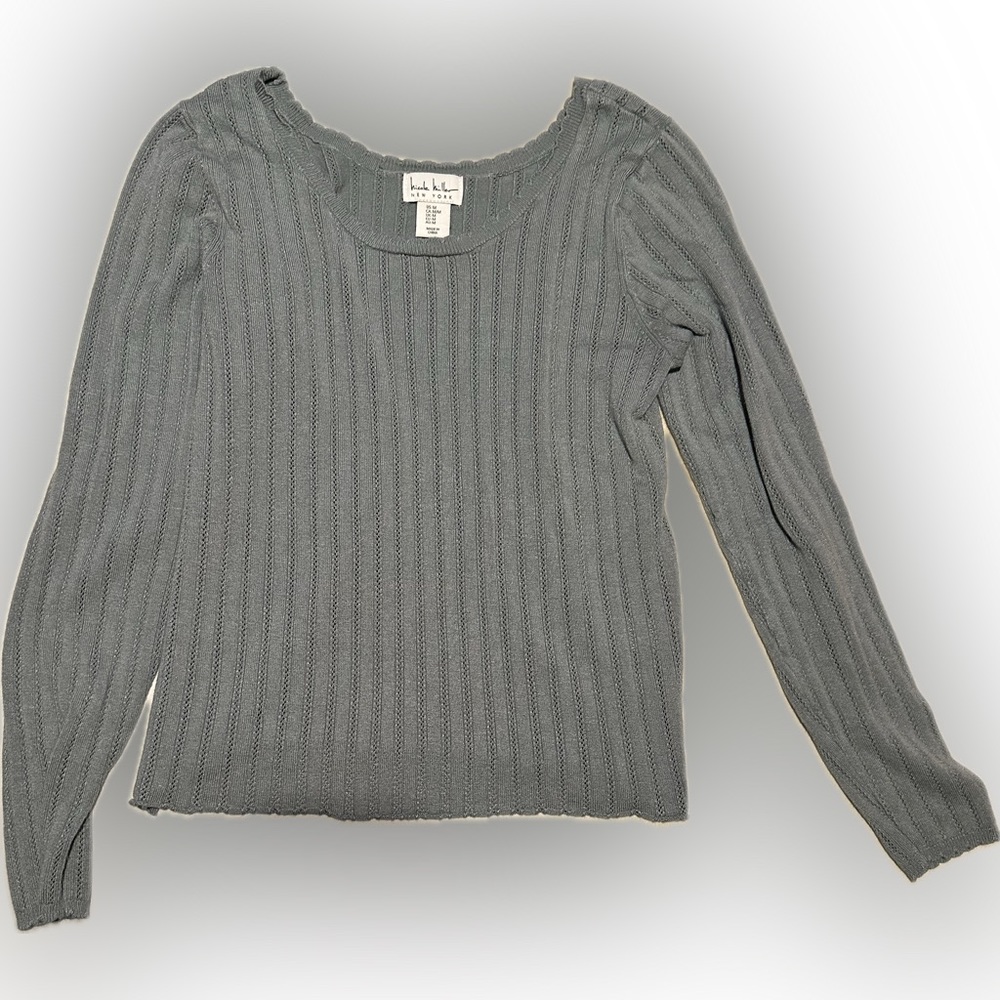 Nicole Miller New York Long Sleeve Blouse